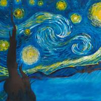 The starry night - La Nuit étoilée - Van Gogh