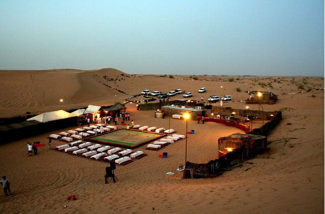 Evening desert safari dubai camp 1